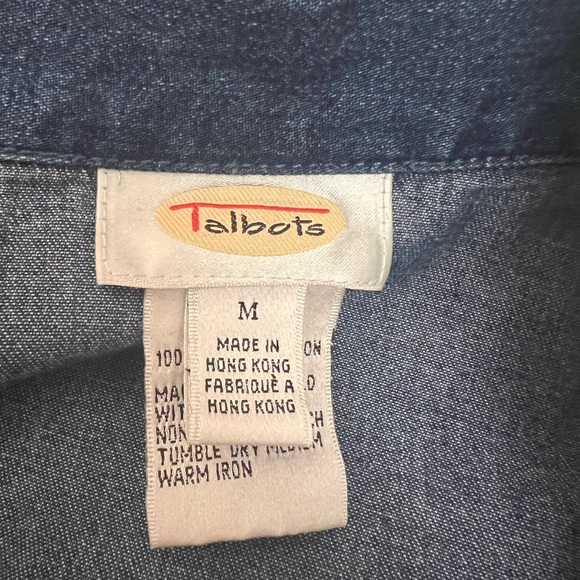 Talbots Jean jacket - Picture 5 of 6